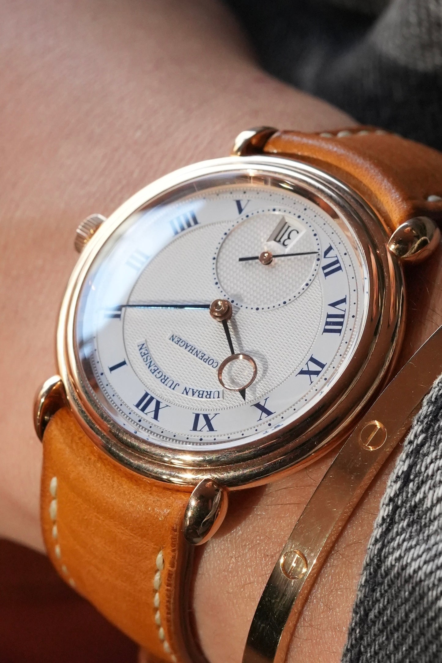 Urban Jürgensen Ref 8 / 37mm / 18KRG