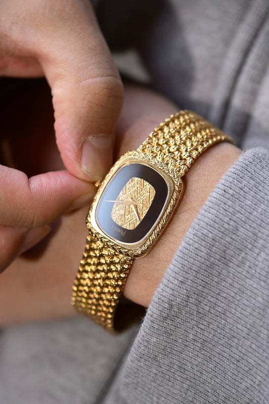 Piaget / 18k / Onyx dial
