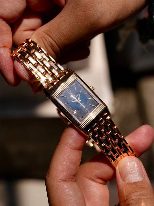 Jaeger-LeCoultre / Reverso classic / 90's / 18K original bracelet