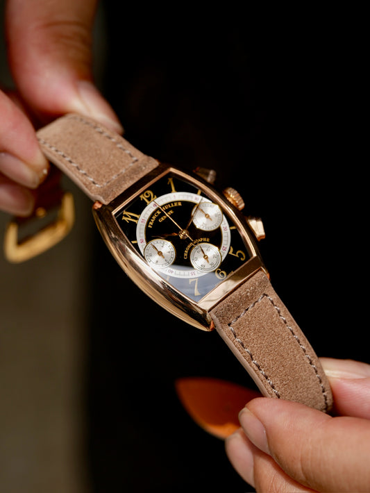 Franck Muller / Cintree curvex / 18K / Enamel dial