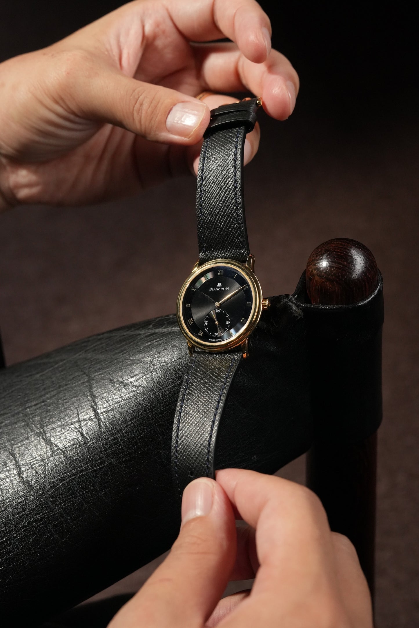 Blancpain Villret / 18K / 34mm