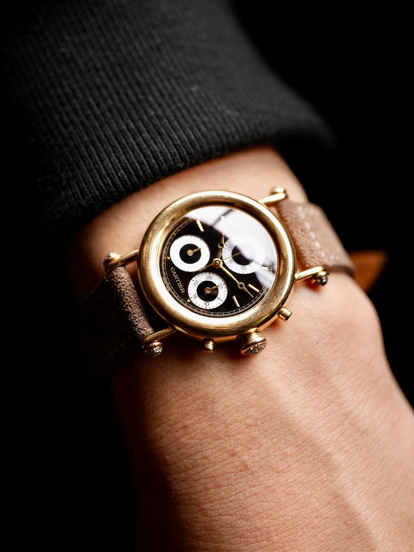 Cartier/Diabolo / 18K / MOP Subdial / 32mm