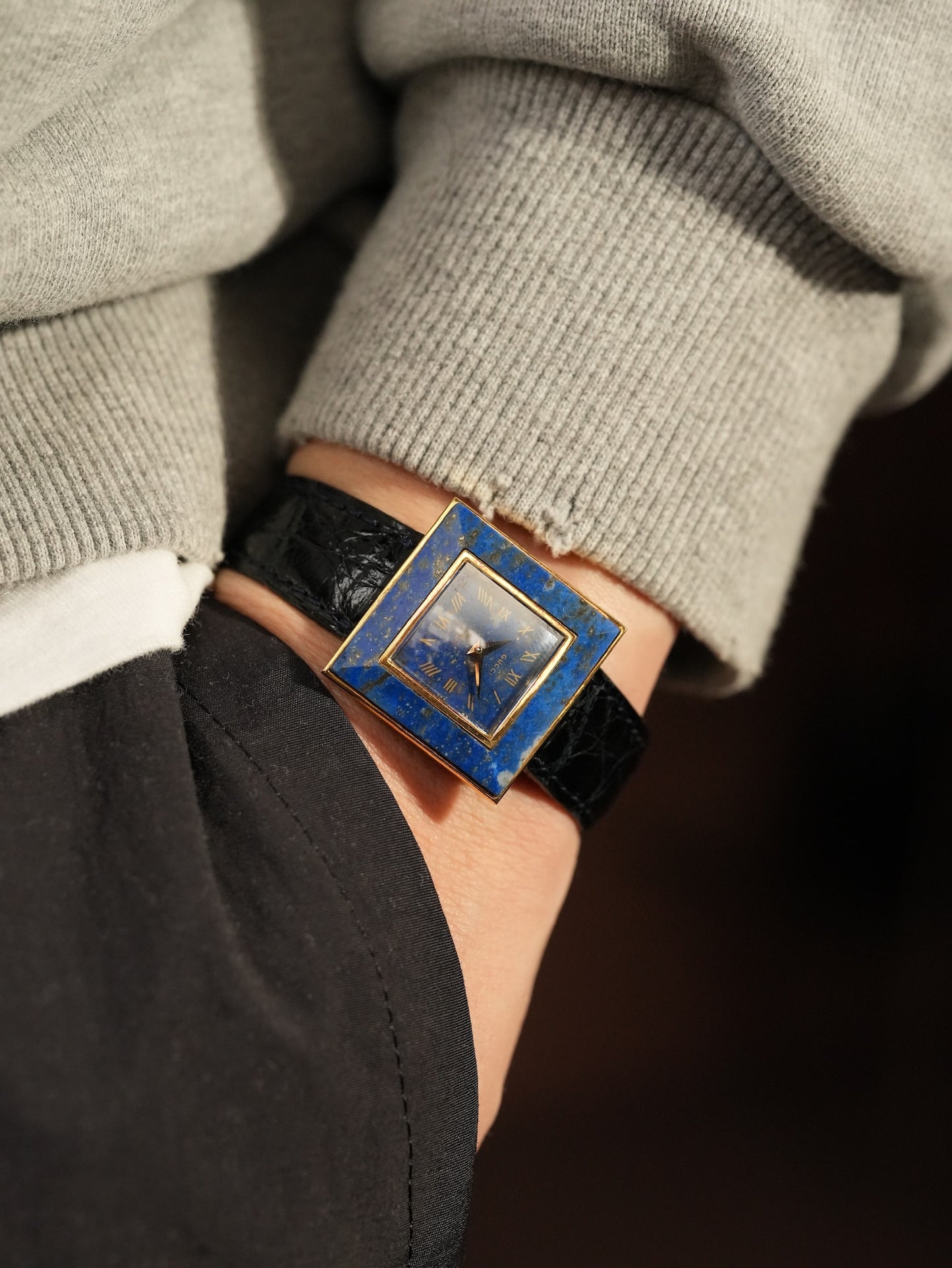 Gucci/ 80's / 18YG × Lapis