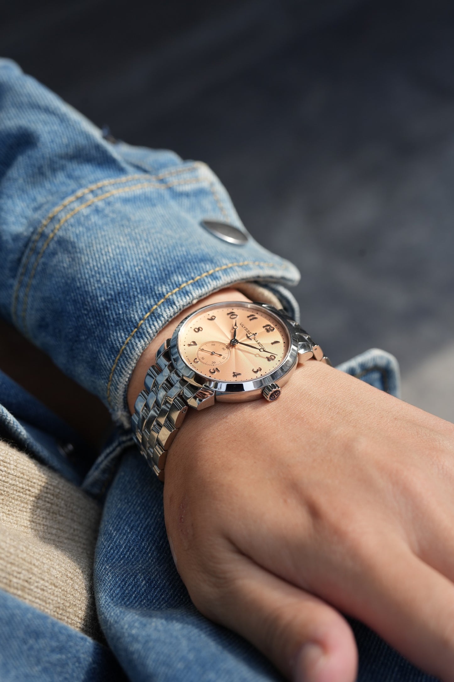 Ulysse Nardin Classico / 25pc Japan Limited / Salmon dial