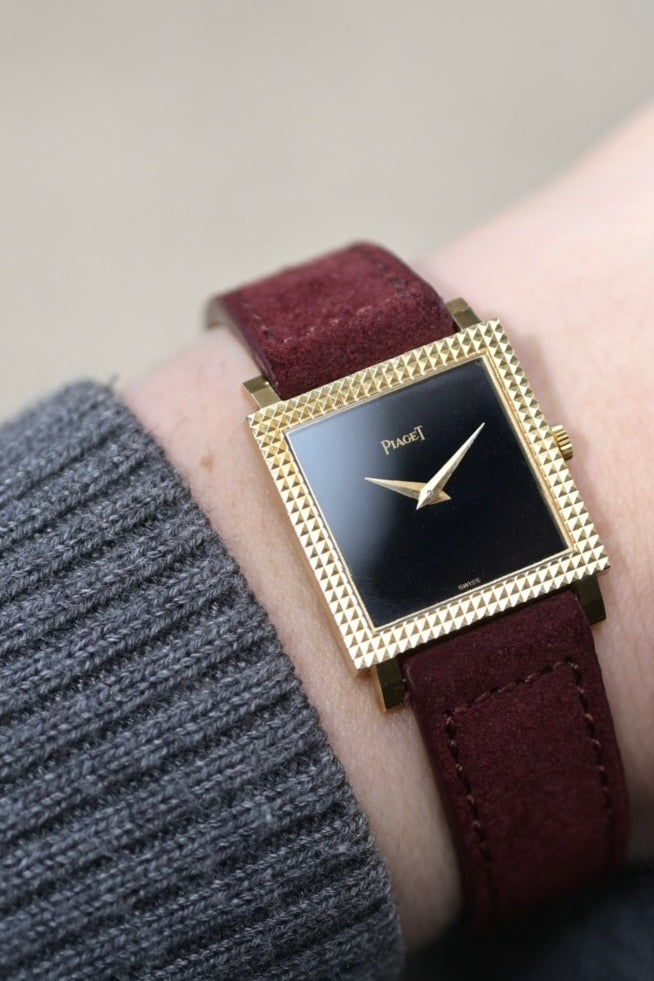 Piaget / Onyx Square Watch only