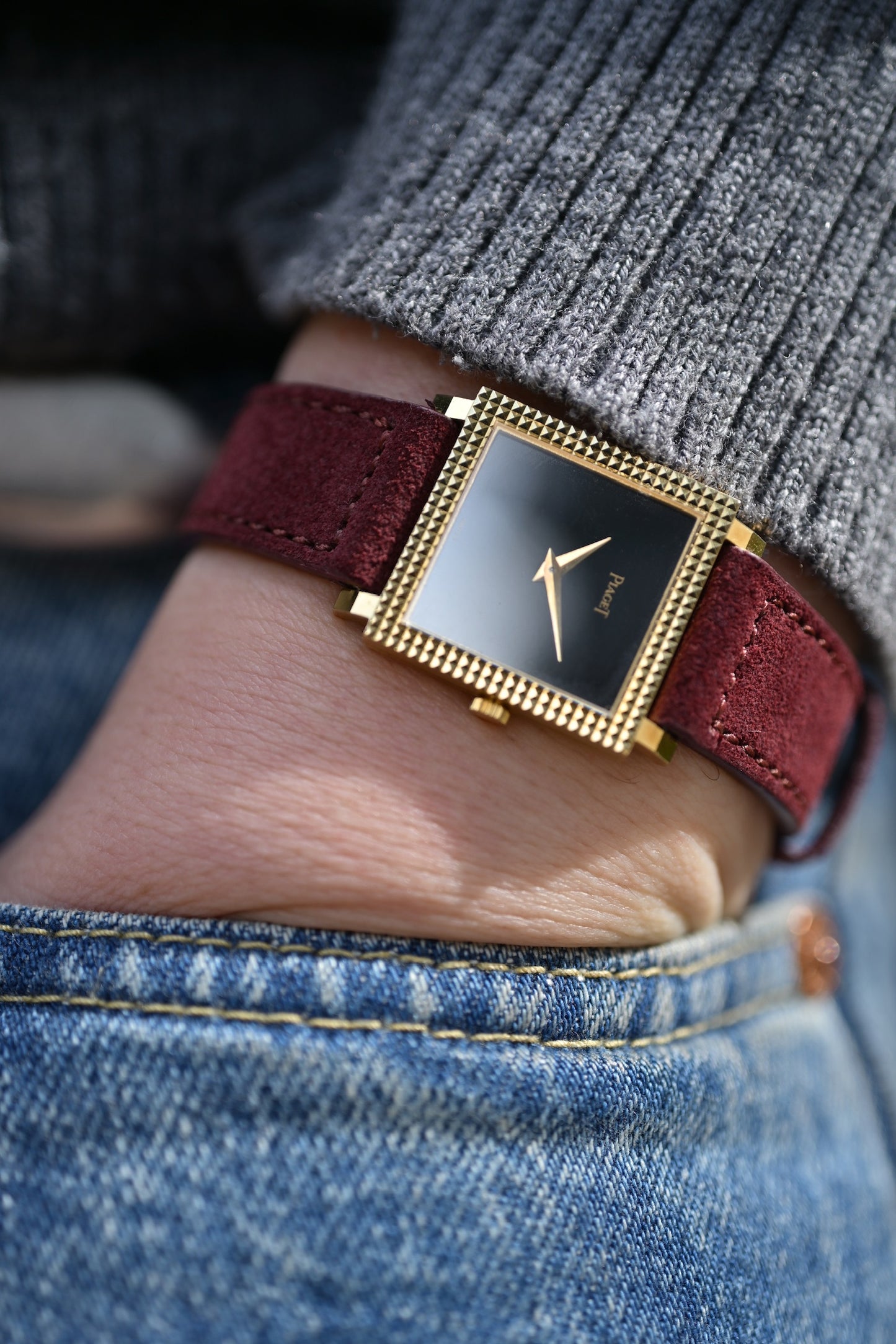 Piaget / Onyx Square Watch only