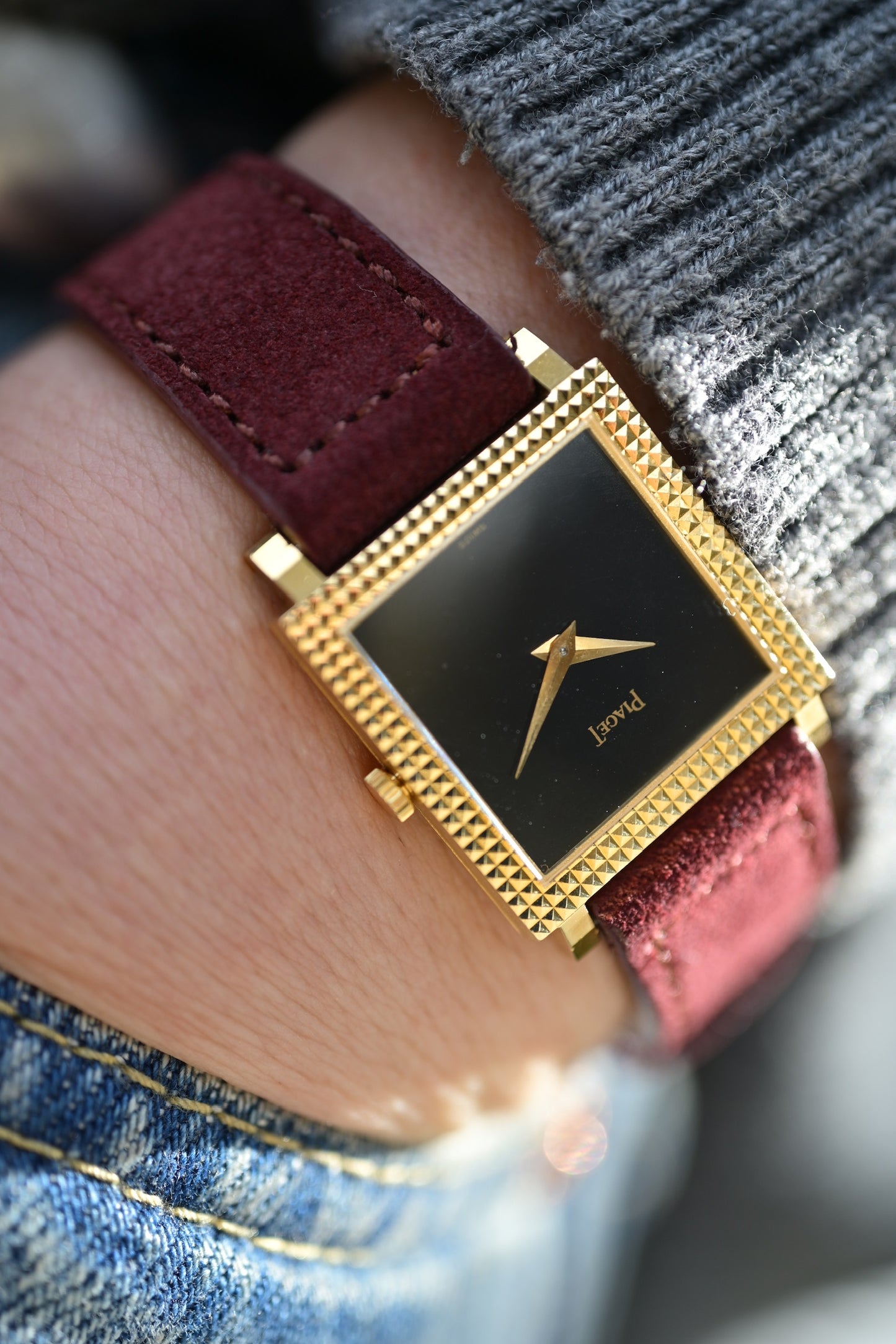 Piaget / Onyx Square Watch only