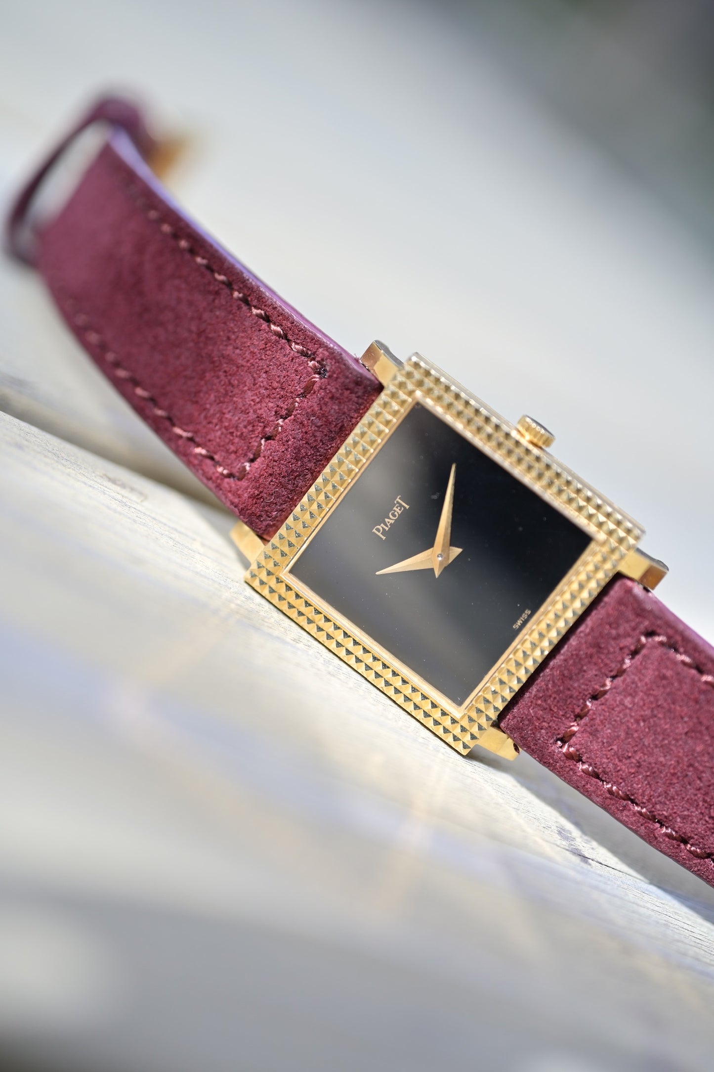 Piaget / Onyx Square Watch only