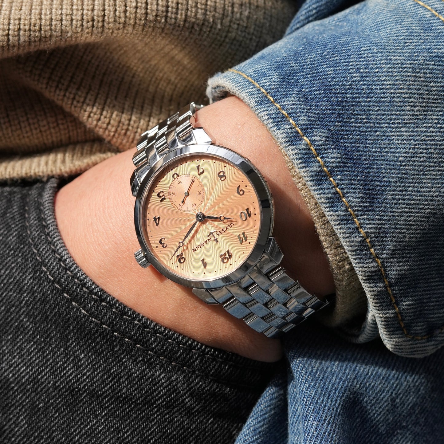 Ulysse Nardin Classico / 25pc Japan Limited / Salmon dial