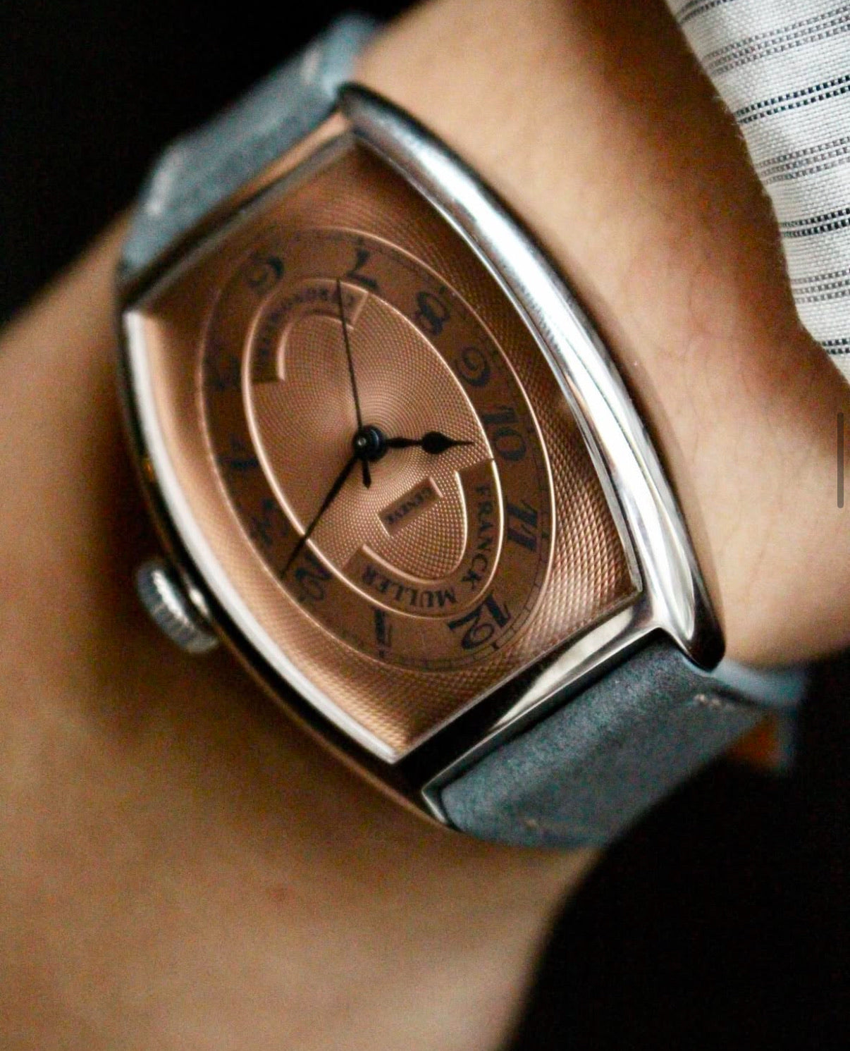 Franck Muller MONTRE CINTREE CURVEX/1990’s PT 31mmCHRONOMETRO