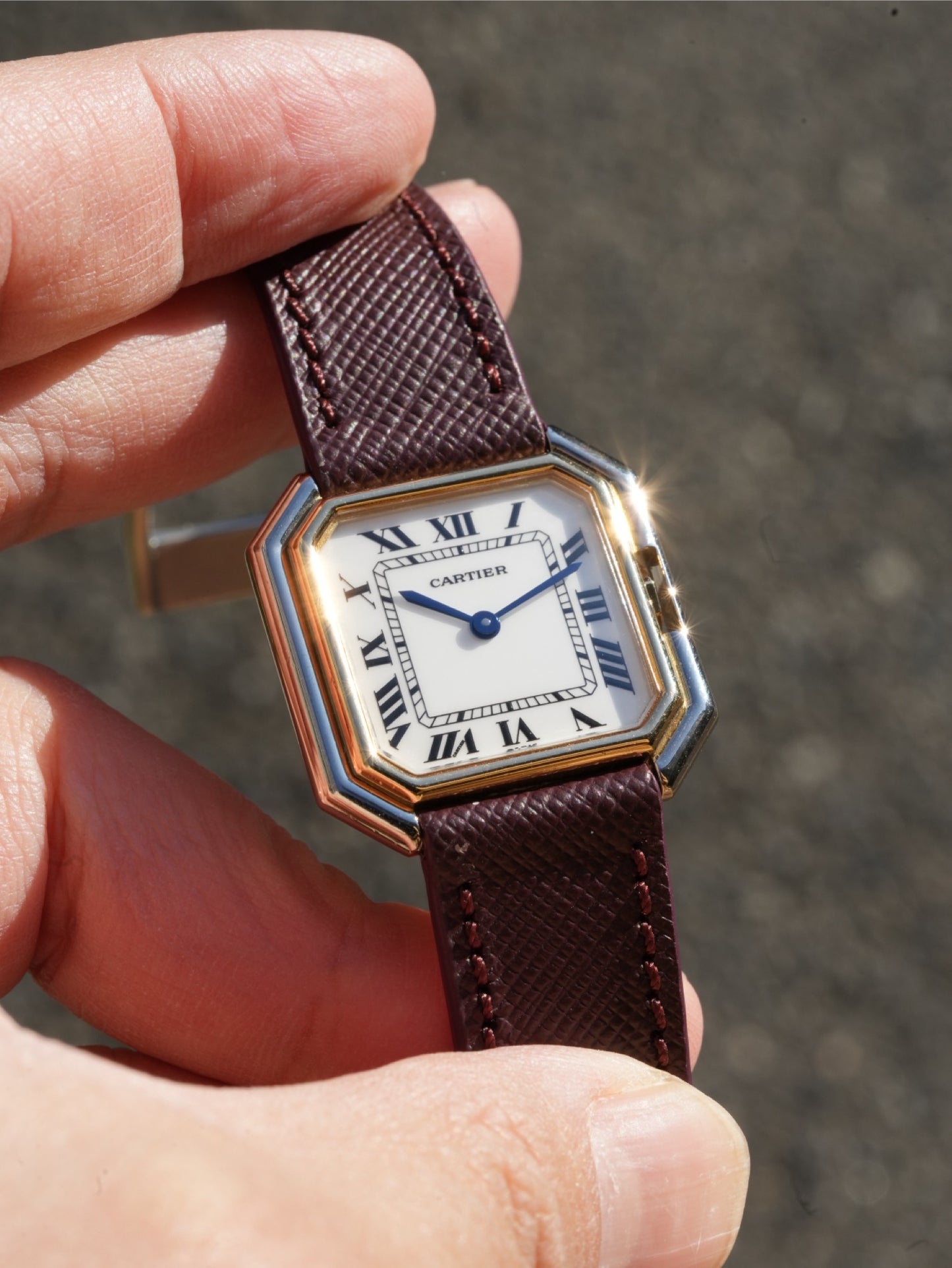 Cartier Ceinture LM Paris dial Service sheet