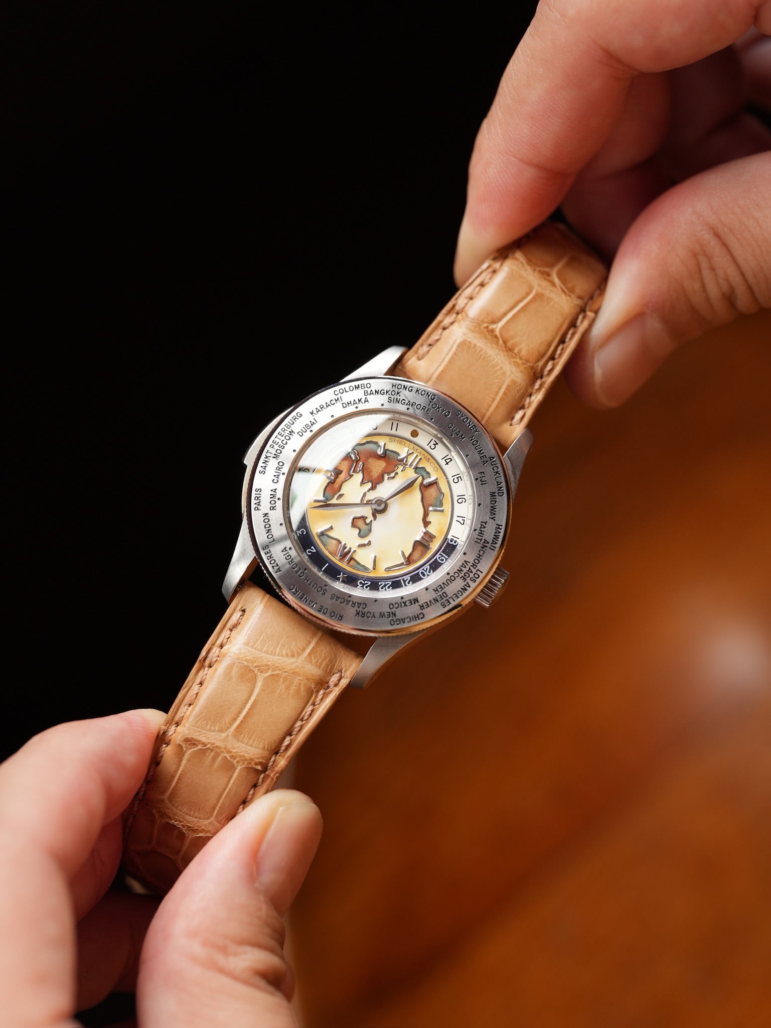 Shellman 200pc Limited / Minutes Reperter / Croissonne Dial Full