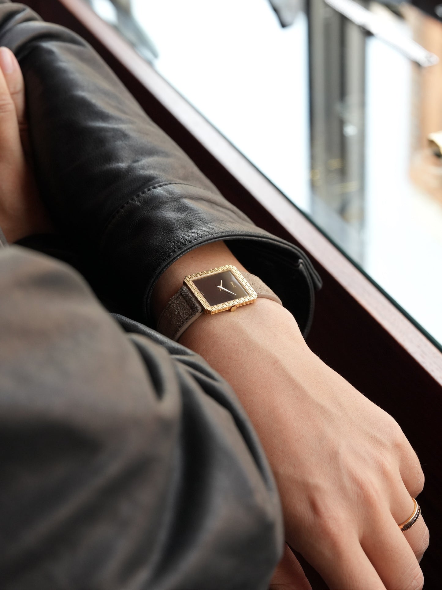 Piaget / Protocole 18k Onyx dial