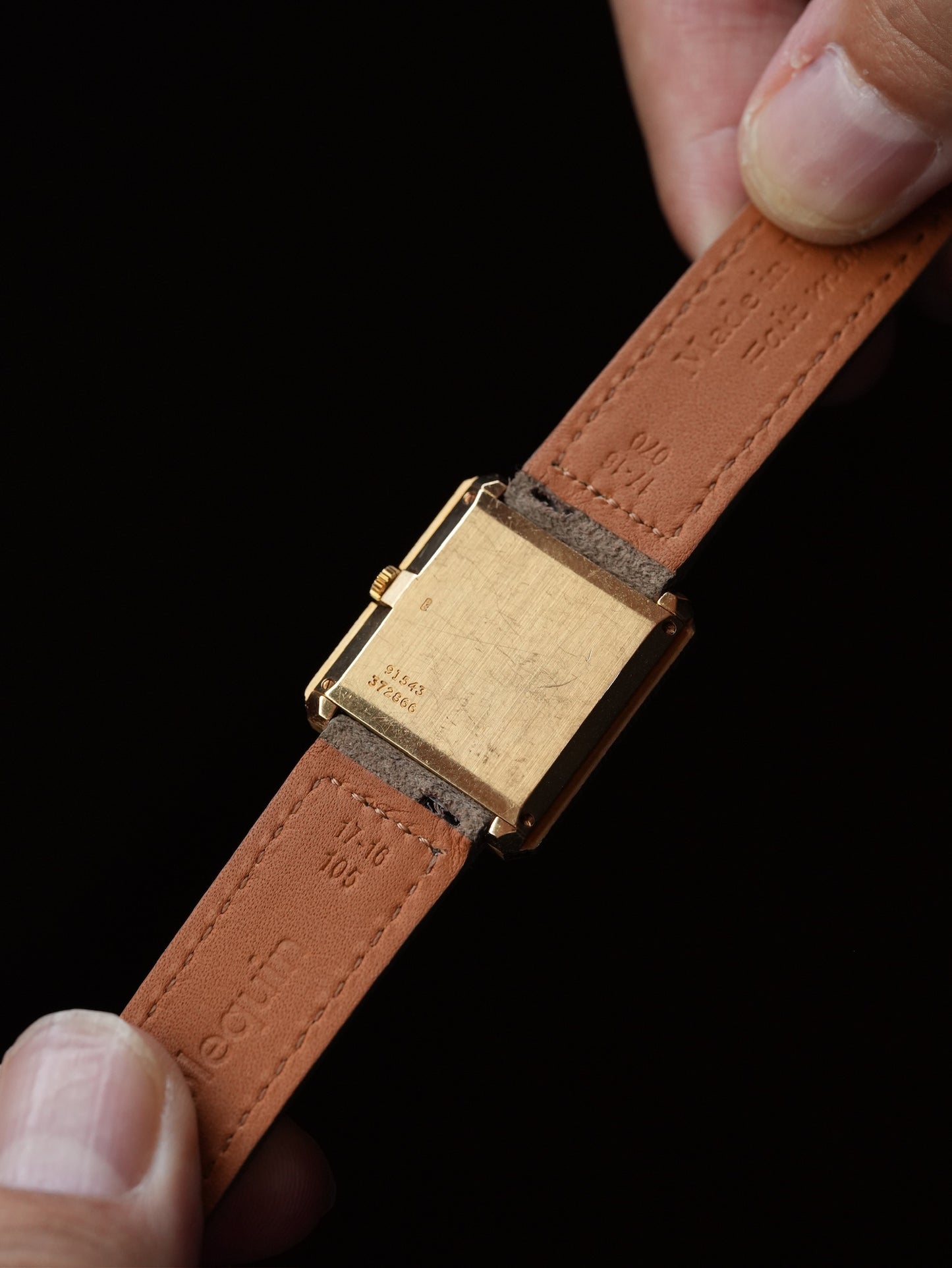 Piaget / Protocole 18k Onyx dial