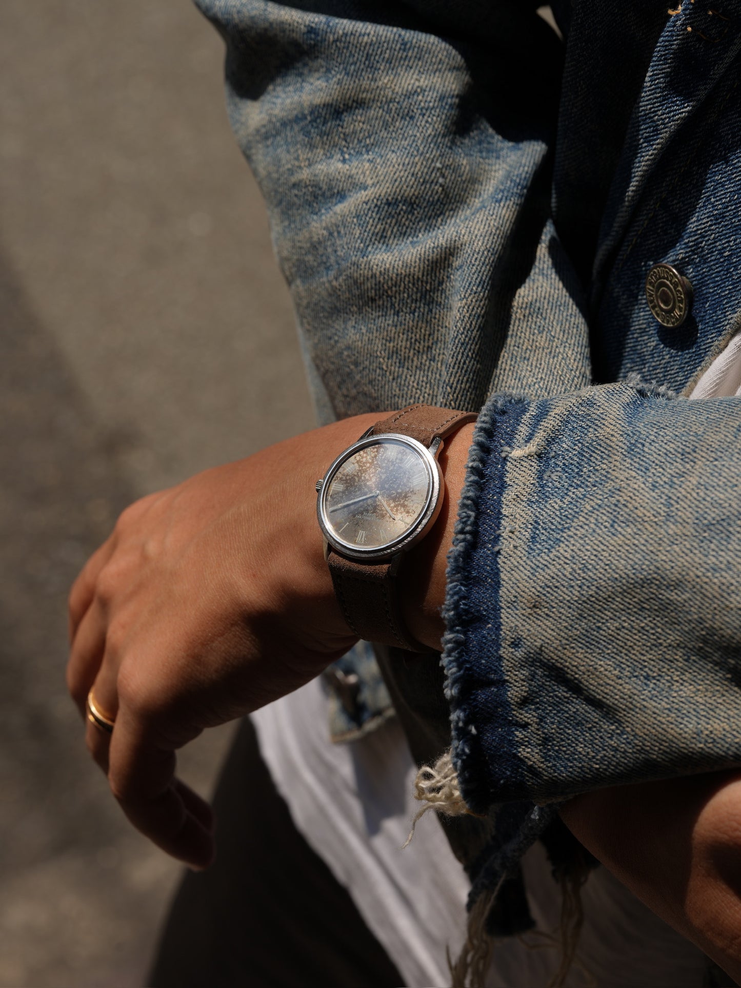 Patek Philippe Calatrava Patina dial Watch only