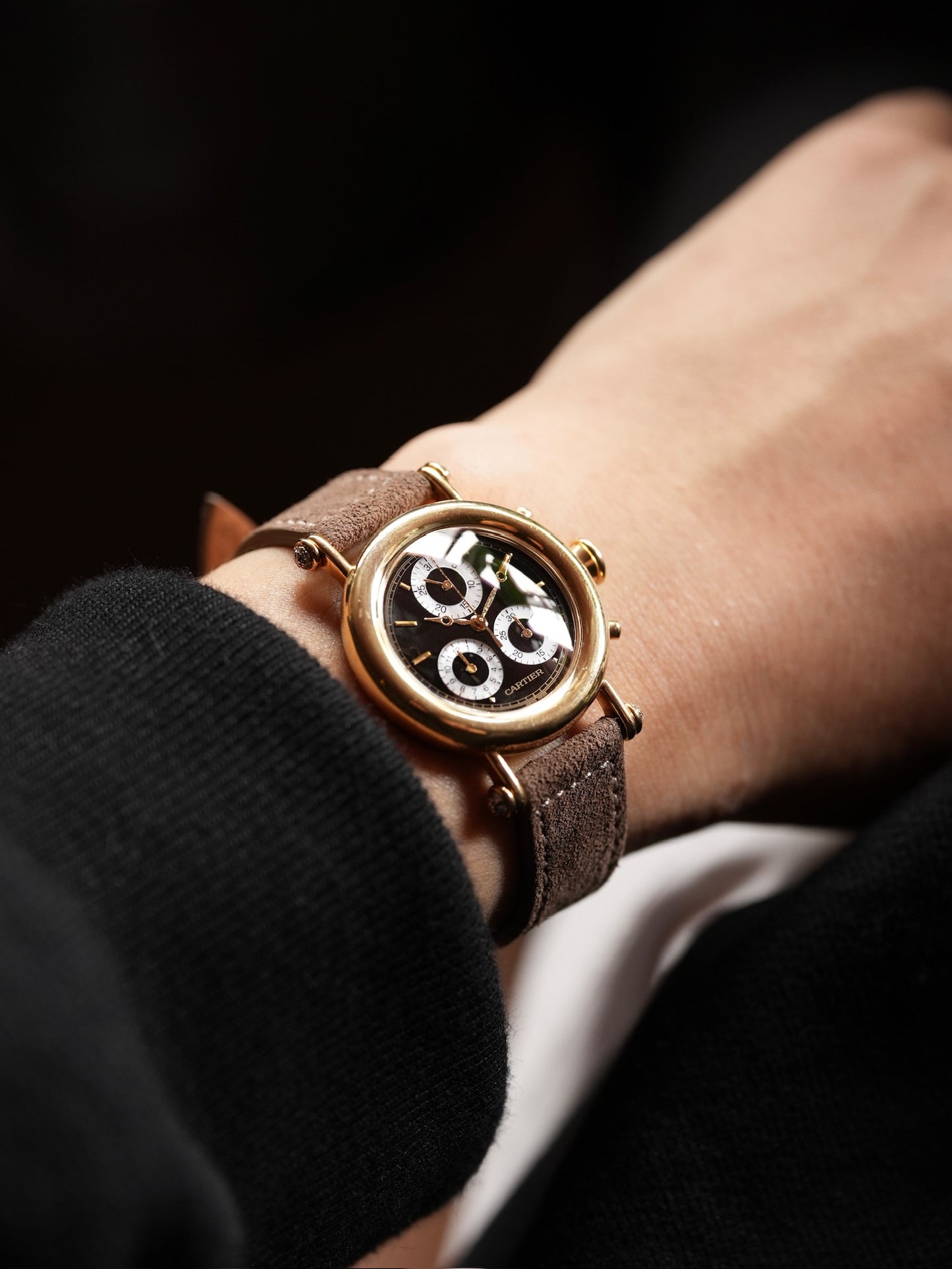 Cartier/Diabolo / 18K / MOP Subdial / 32mm