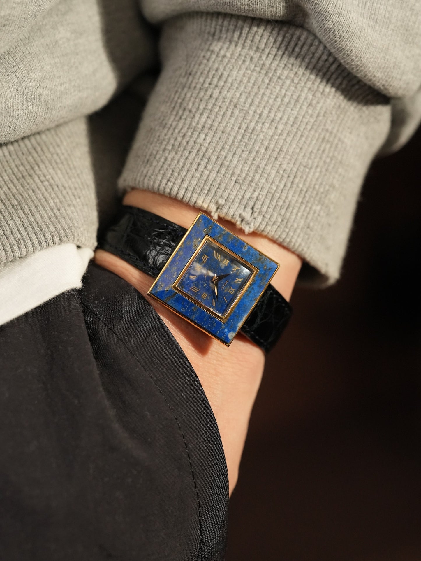 Gucci/ 80's / 18YG × Lapis