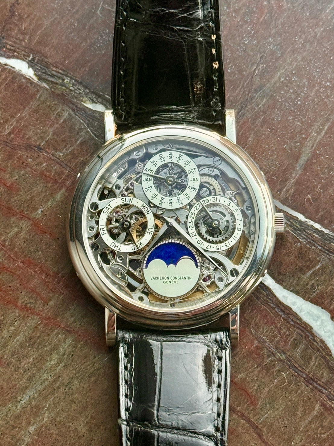 90's Vacheron constantin PT 36mm Perpetual calendar with box