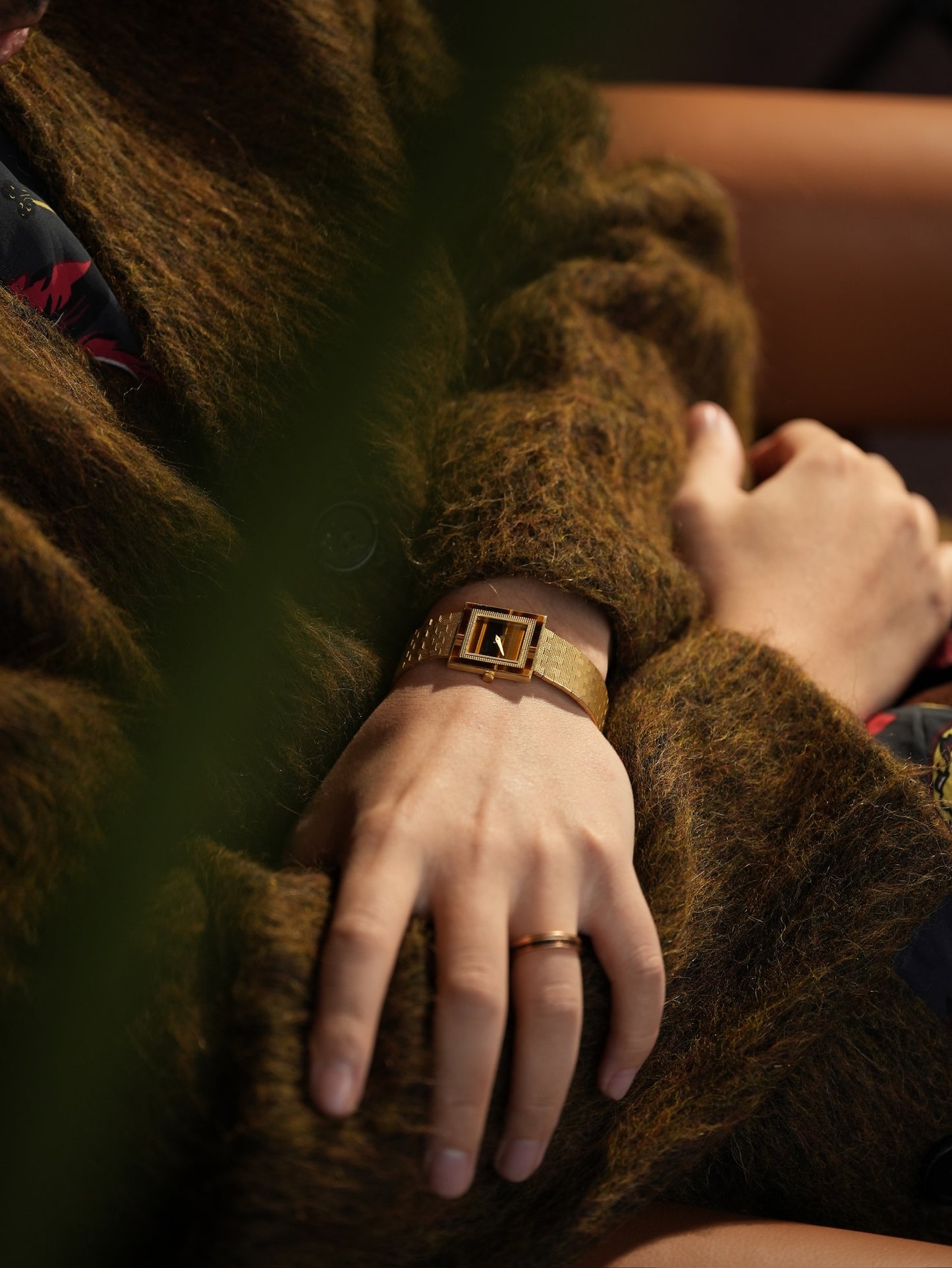 Piaget 18YG × Tiger eye