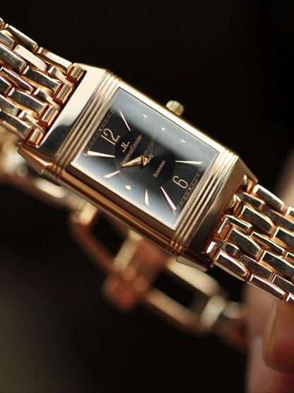 Jaeger-LeCoultre Reverso classic / 90's / 18K original bracelet