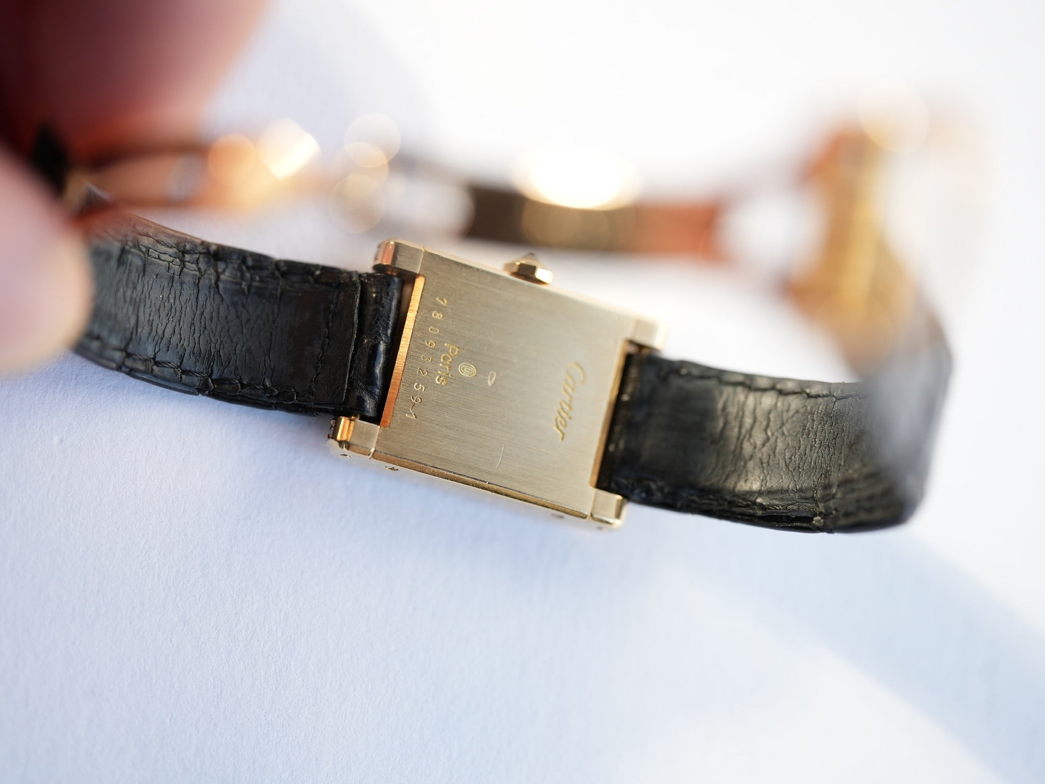 Cartier Tank Normale / SM / Factory Diamond – C4C Vintage Watches