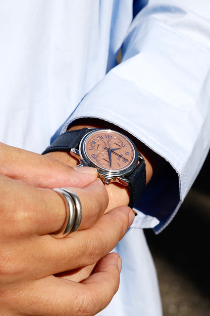 Piaget / Gouverneur / PT × salmon dial With Piaget service paper