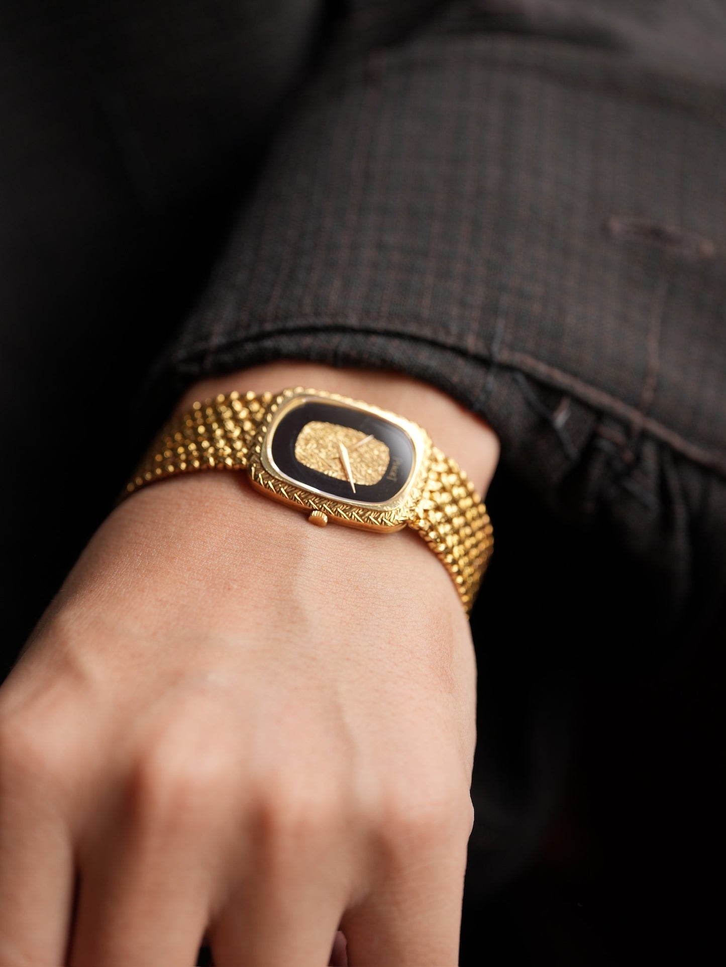 Piaget / 18k / Onyx dial