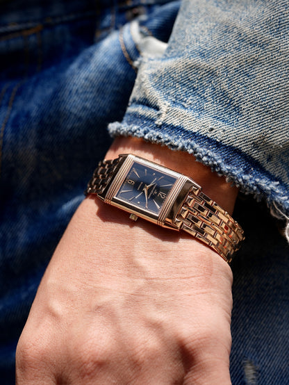 Jaeger-LeCoultre / Reverso classic / 90's / 18K original bracelet