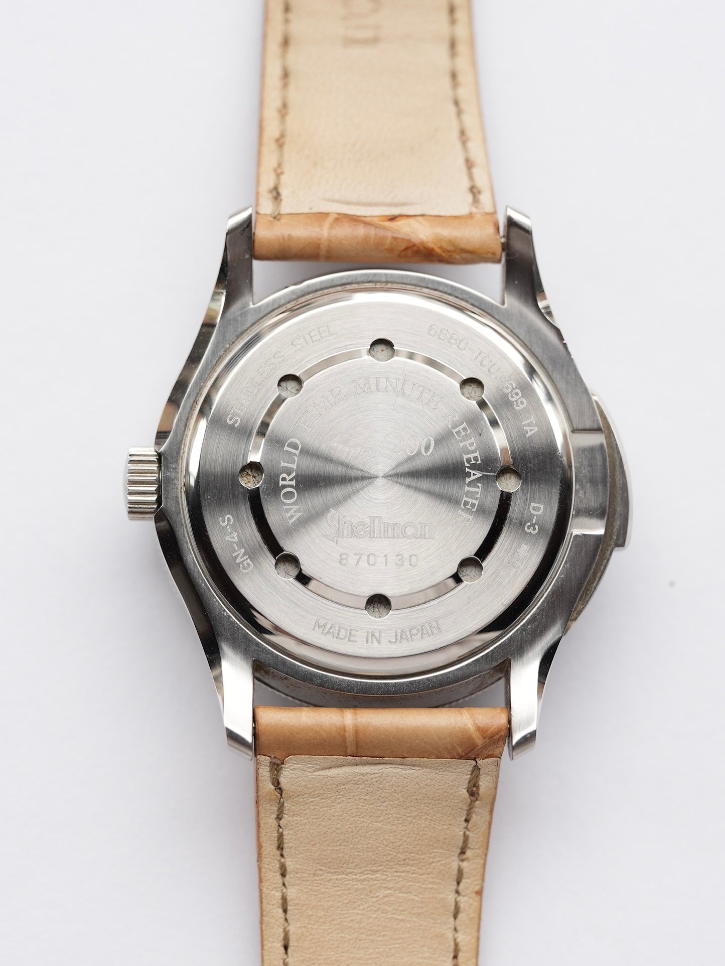 shellman 200pc limited / minutes reperter / croissonne dial full set