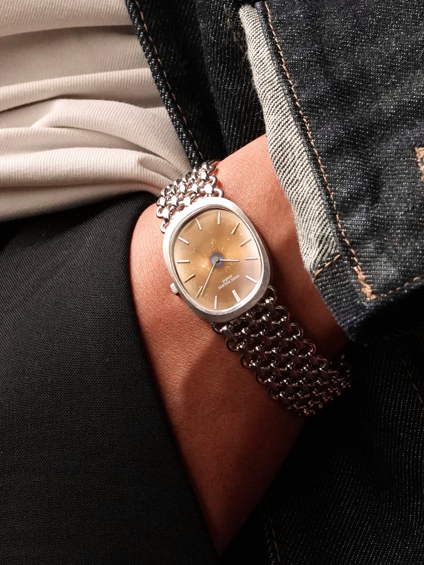 Patek Philippe Ellipse Patina Dial Watch only