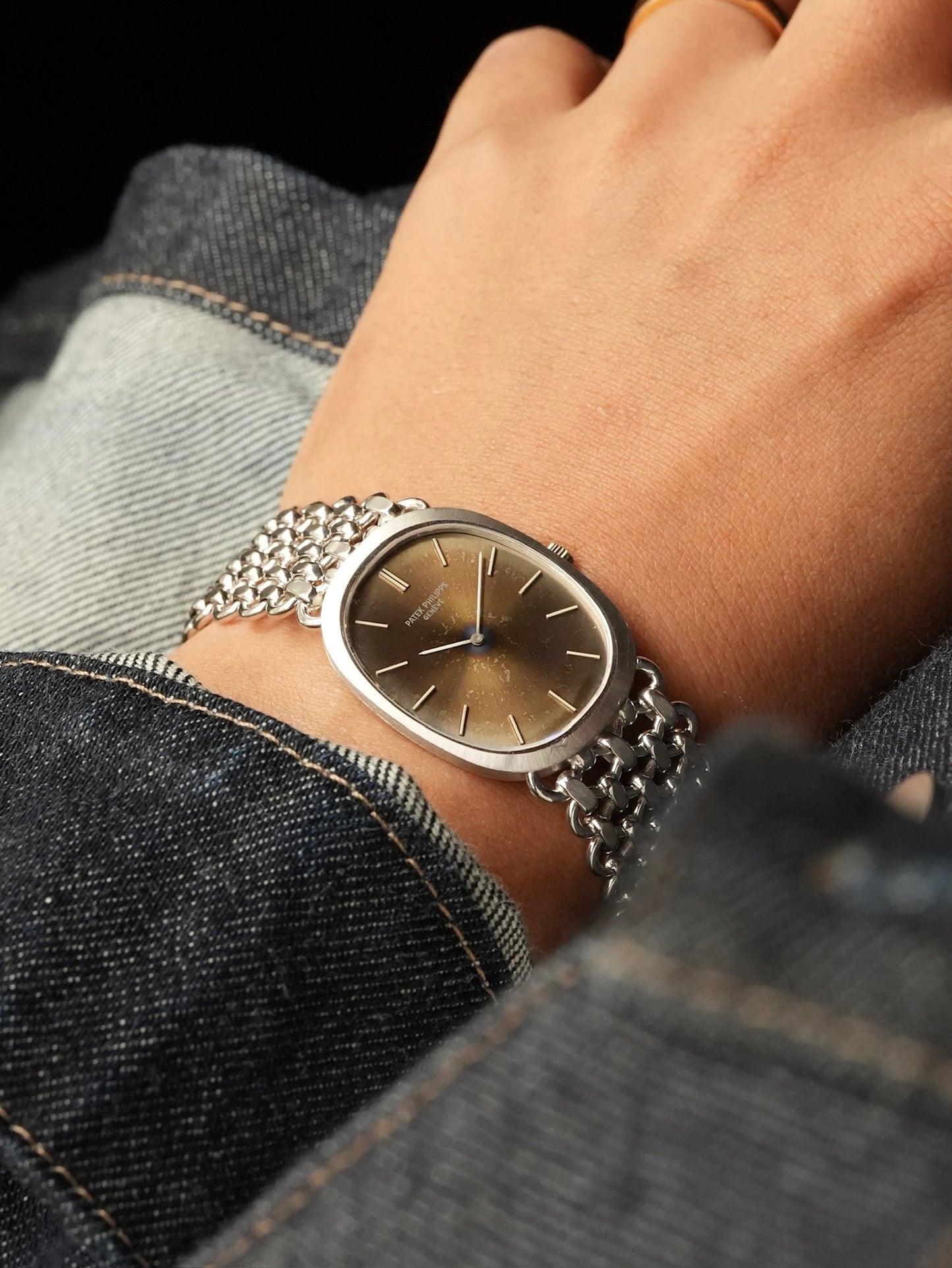 Patek Philippe Ellipse Patina Dial Watch only