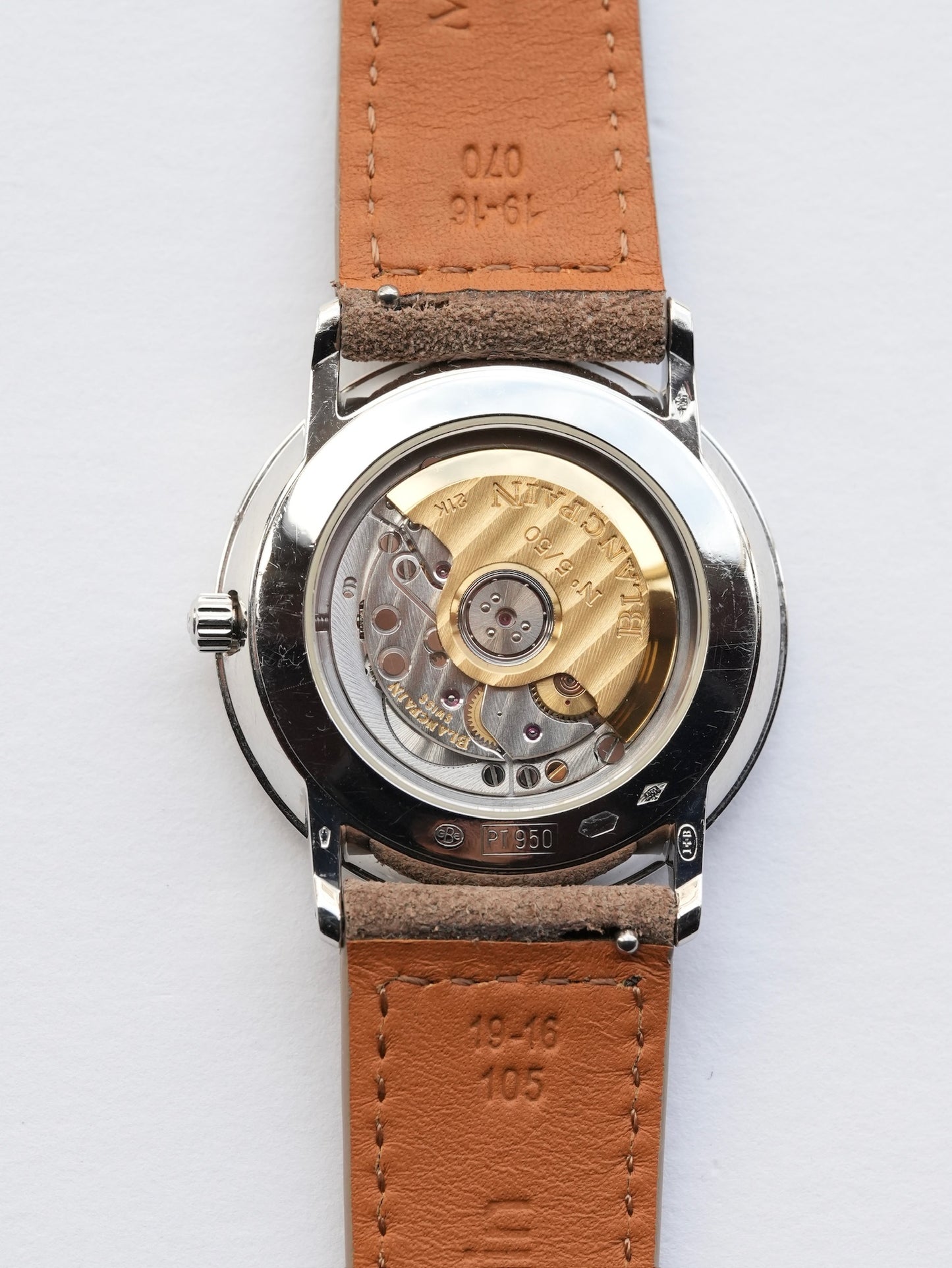 Blancpain Villeret Whisky Dial