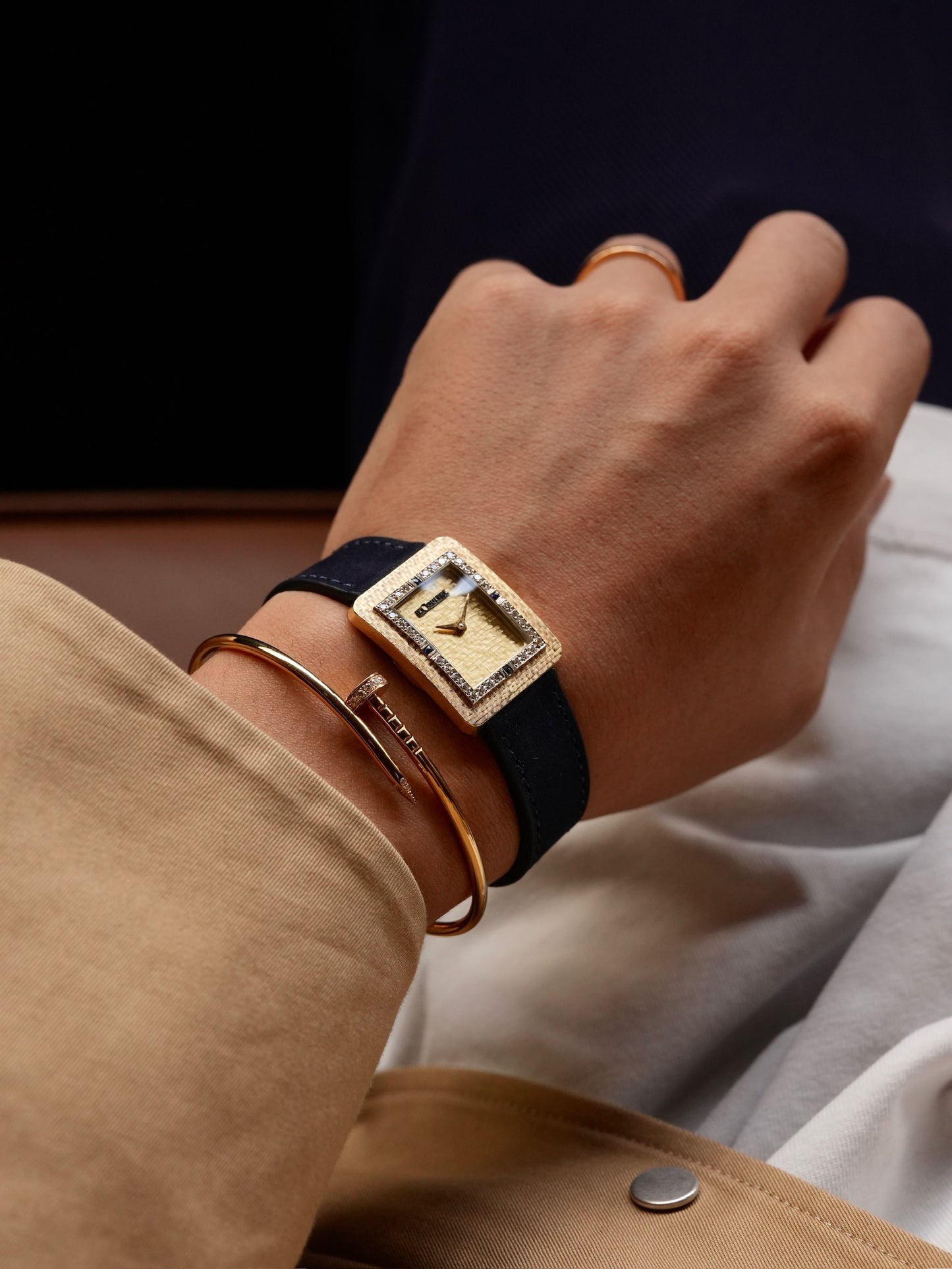 LeCoultre Rectangular / 18K 50’s