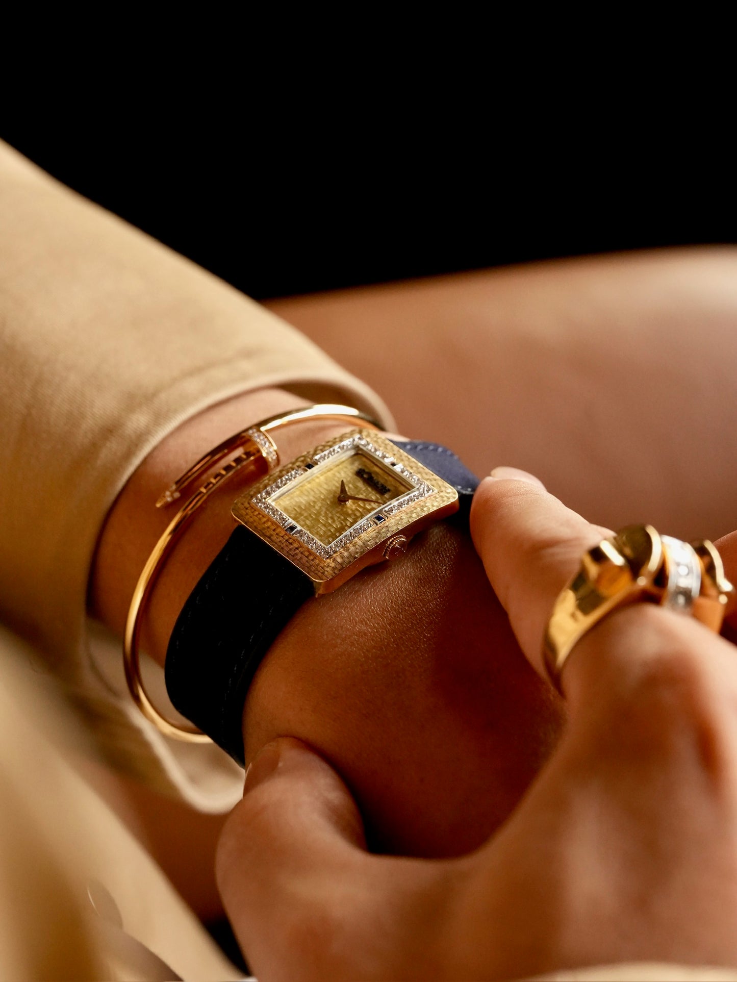 LeCoultre Rectangular / 18K 50’s