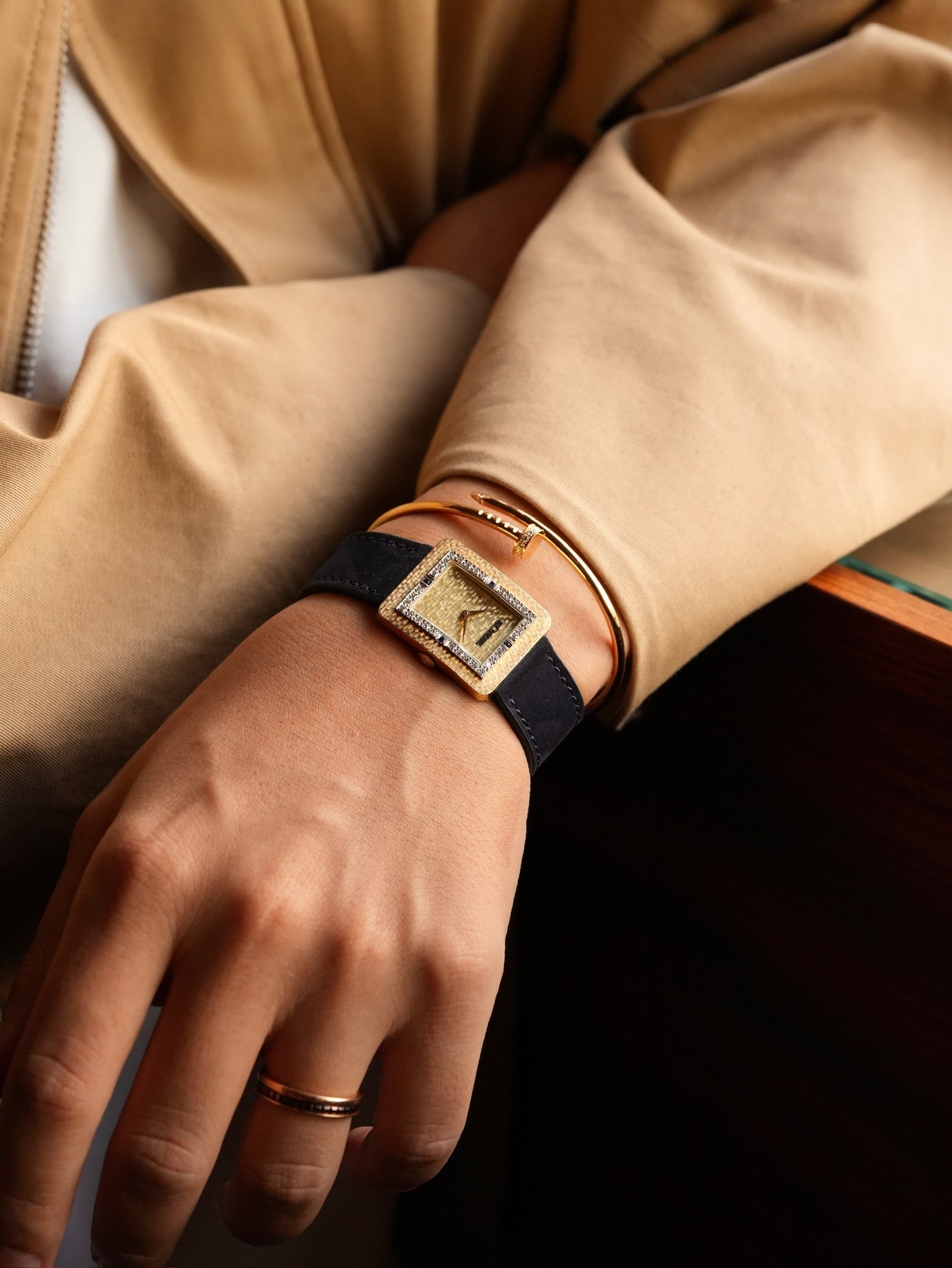 LeCoultre Rectangular / 18K 50’s