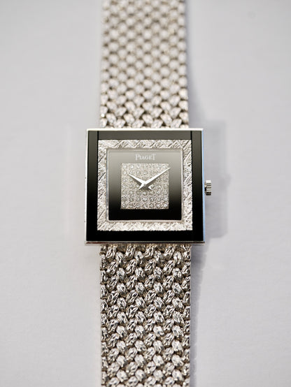 Piaget 18WG × Onyx × Diamonds