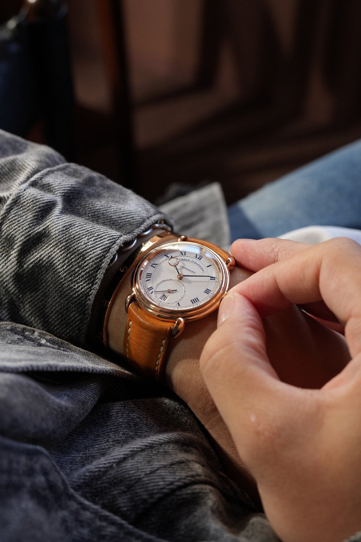 Urban Jürgensen Ref 8 / 37mm / 18KRG