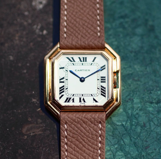 Cartier 1970s 18YG 31mm Manual winding Jumbo