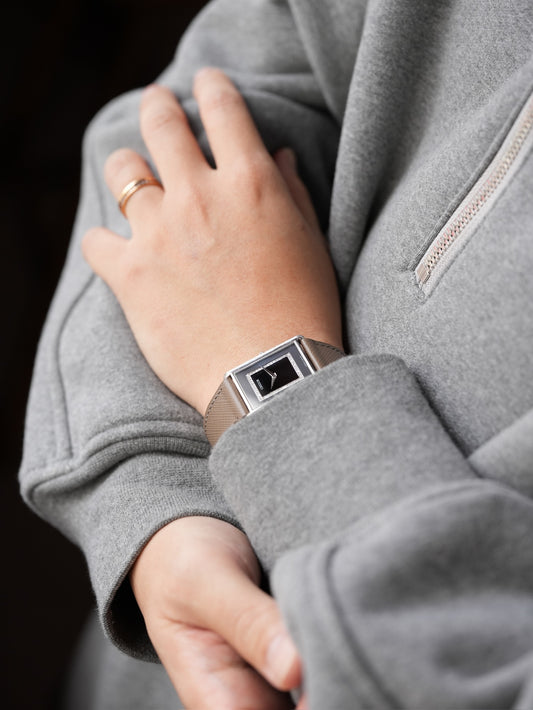 Seiko Credor / 18WG × Onxy × Diamond