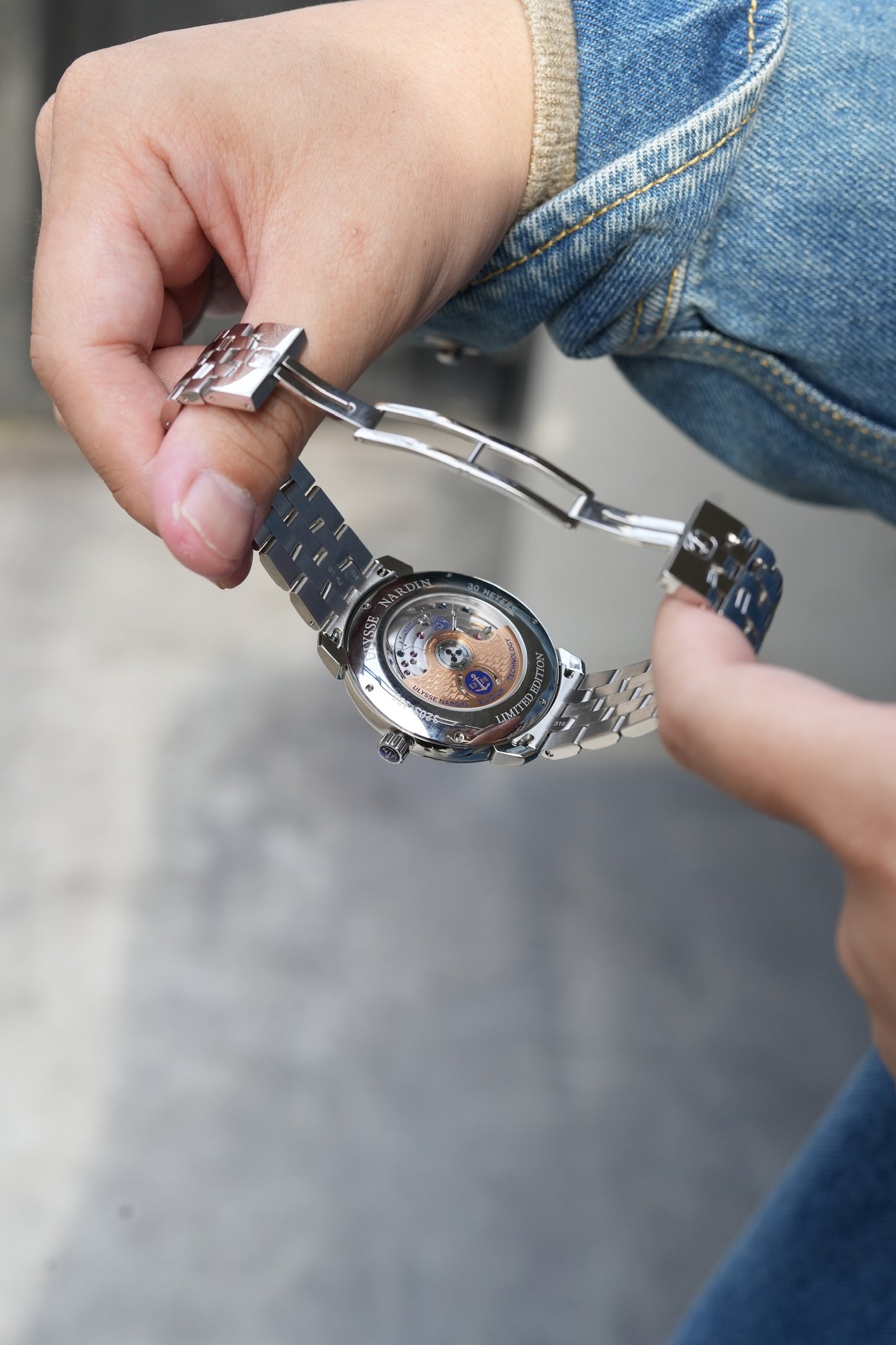 Ulysse Nardin Classico / 25pc Japan Limited / Salmon dial