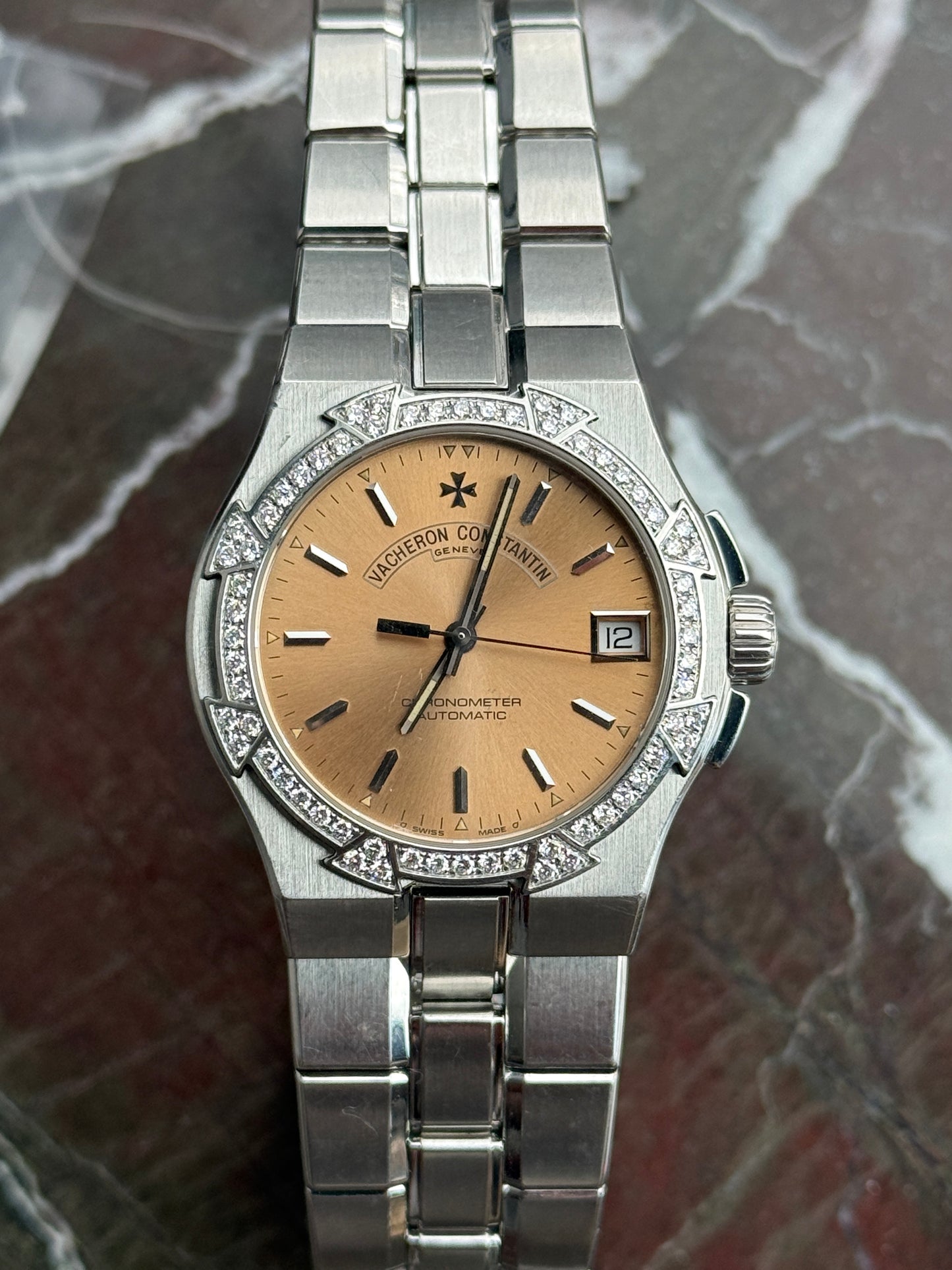 Vacheron Constantin Overseas / 35mm / Factory diamonds