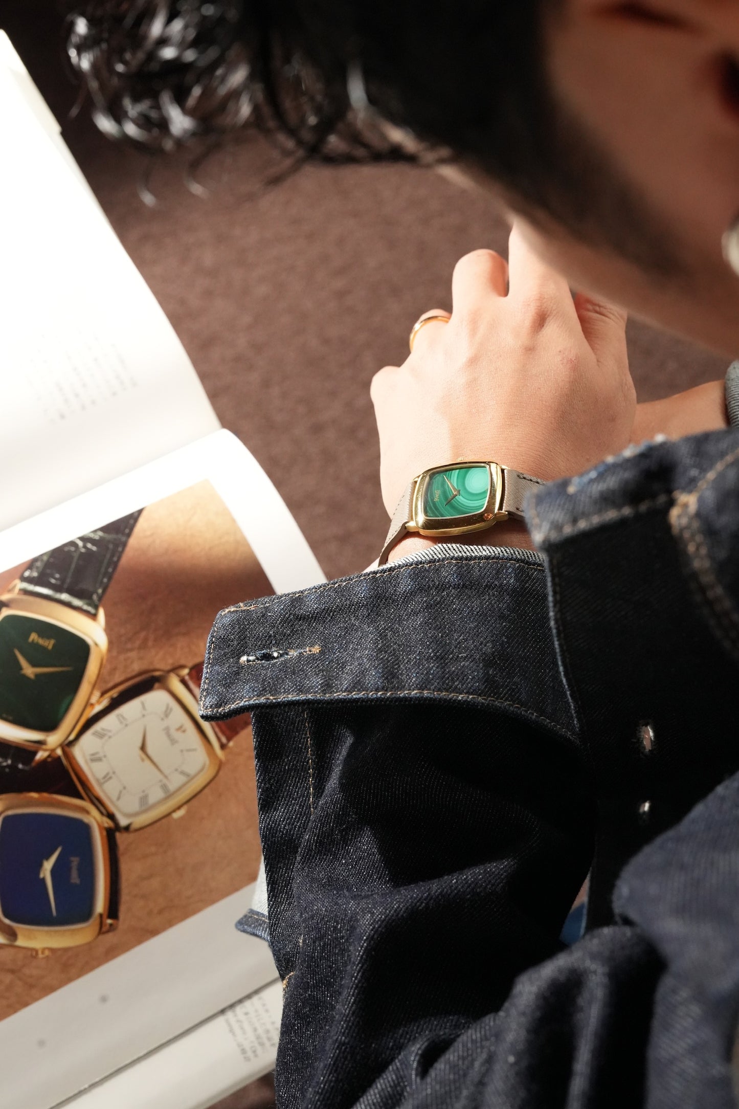Piaget malacaite dial / 9P2