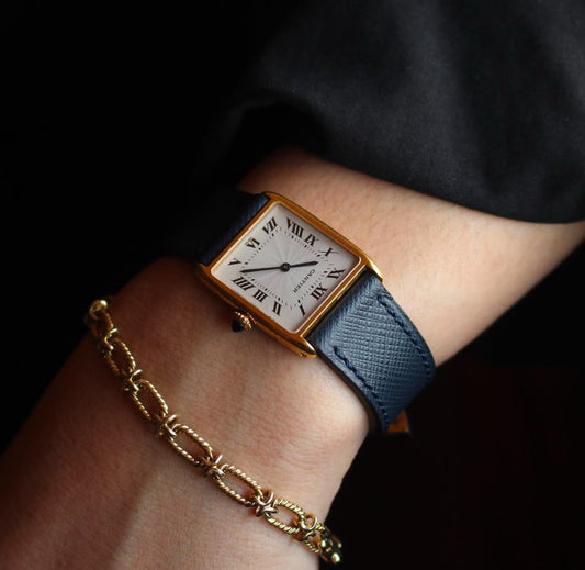 Cartier Tank Arrondie/1980’s 23mm YG HW