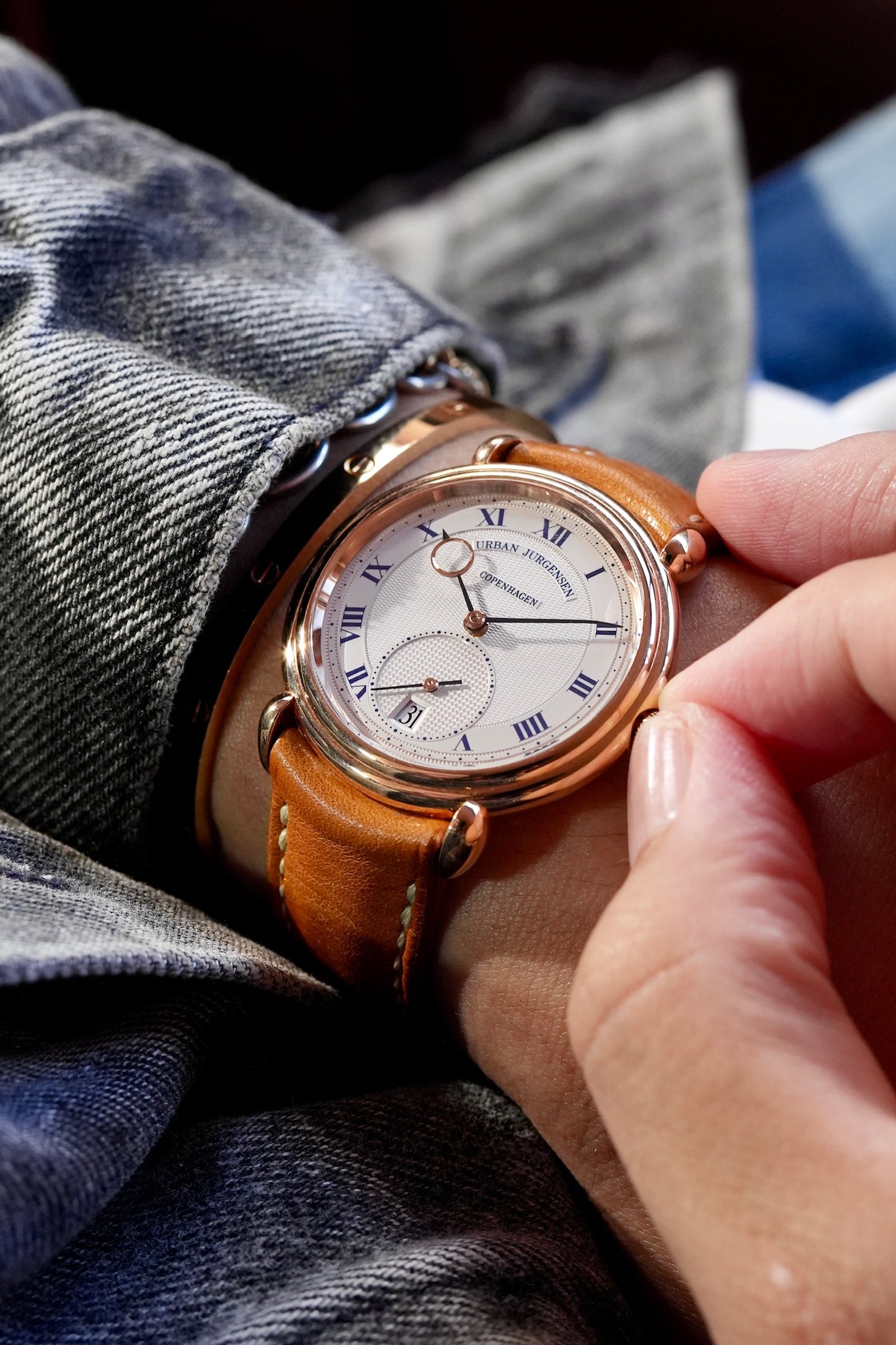 Urban Jürgensen Ref 8 / 37mm / 18KRG