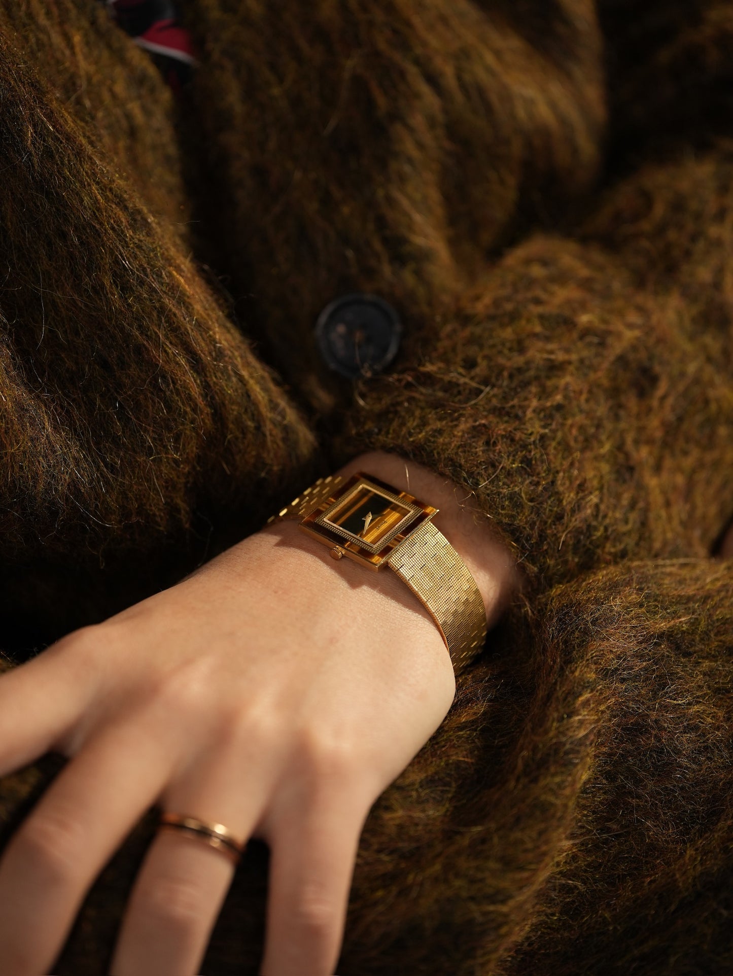 Piaget 18YG × Tiger eye
