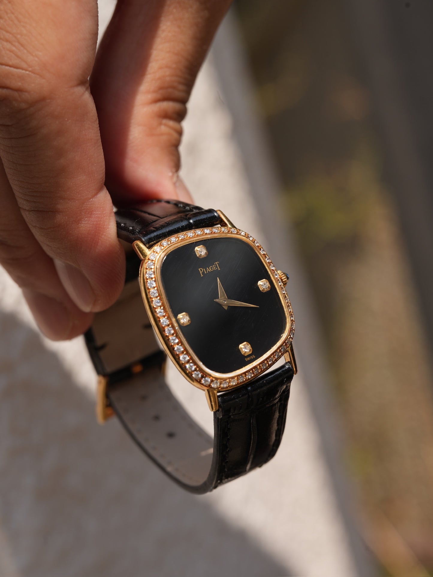 Piaget Asymmetric Onyx×diamonds