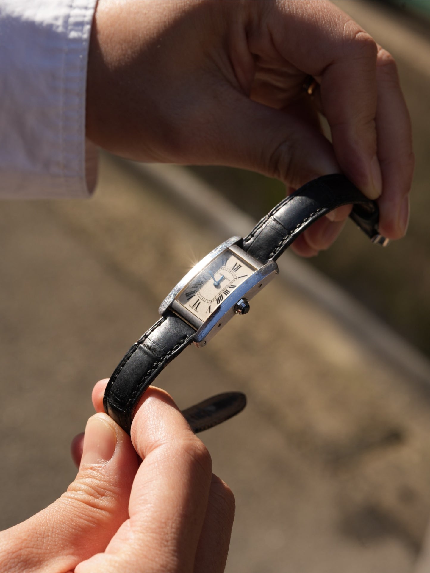 Cartier Tank American SM Fullset 