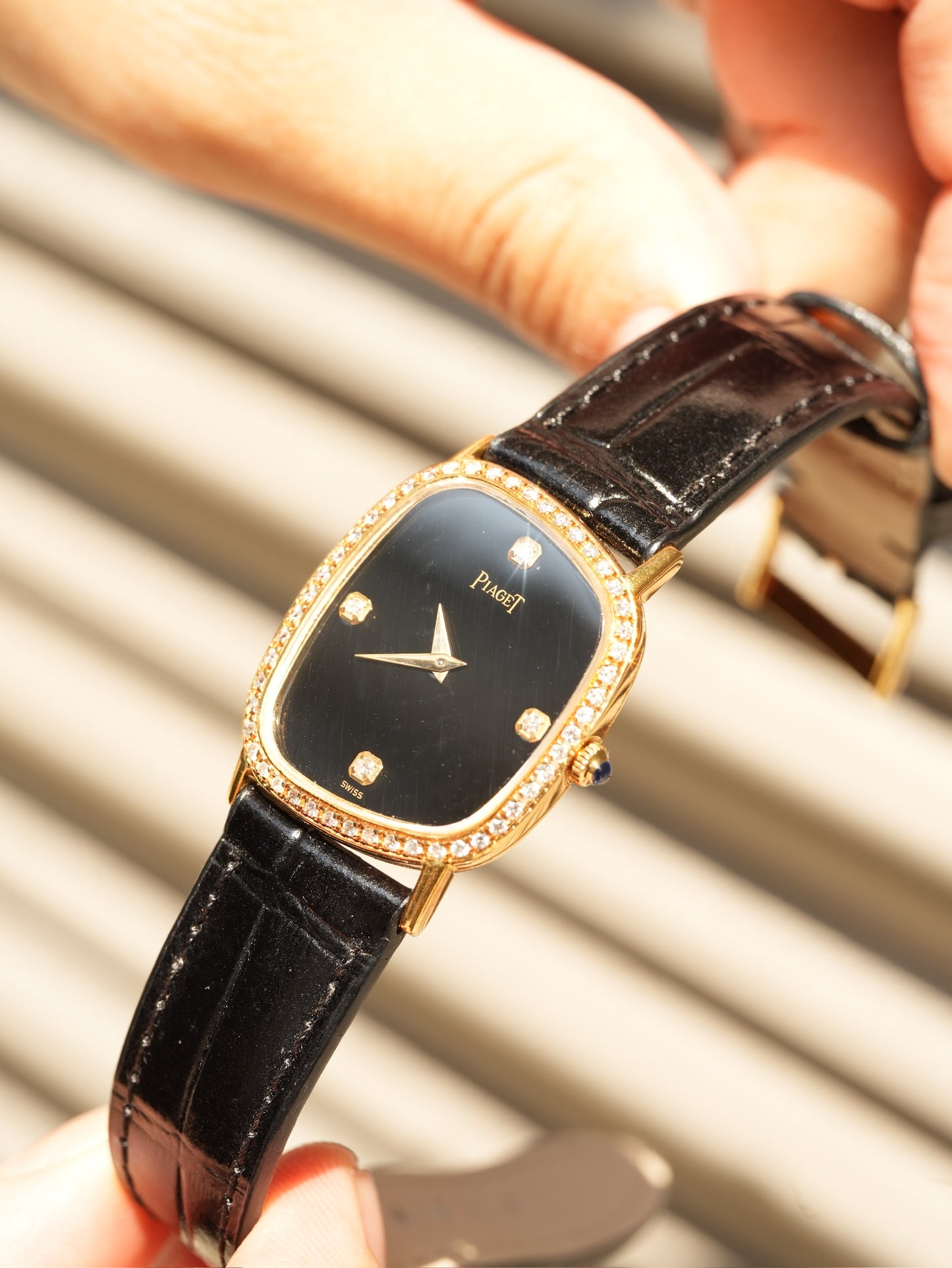 Piaget Asymmetric Onyx×diamonds