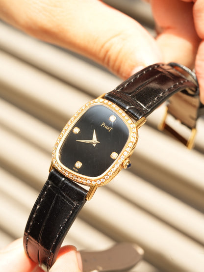 Piaget Asymmetric Onyx×diamonds