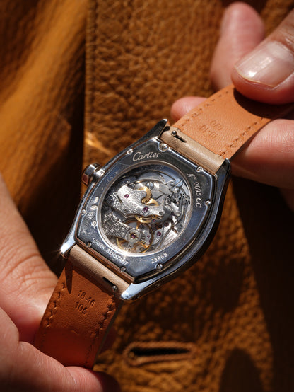Cartier Tortue Monopoussoir With box
